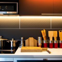 Transformation d'une cuisine ordinaire en un espace de vie exceptionnel Dunkerque